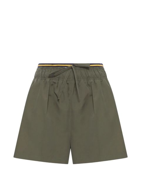 Prada drawstring waistband shorts - Green - zdjęcie produktu nr 1