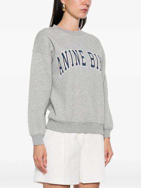 ANINE BING logo-print sweatshirt - Grey