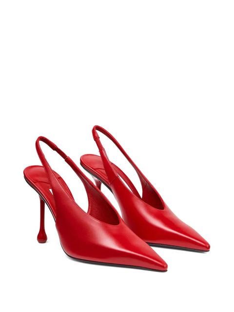 Jimmy Choo 95mm Isa pumps - Red - zdjęcie produktu nr 2