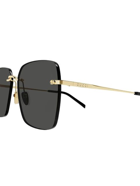 Gucci Eyewear GG1955SA square-frame sunglasses - Gold