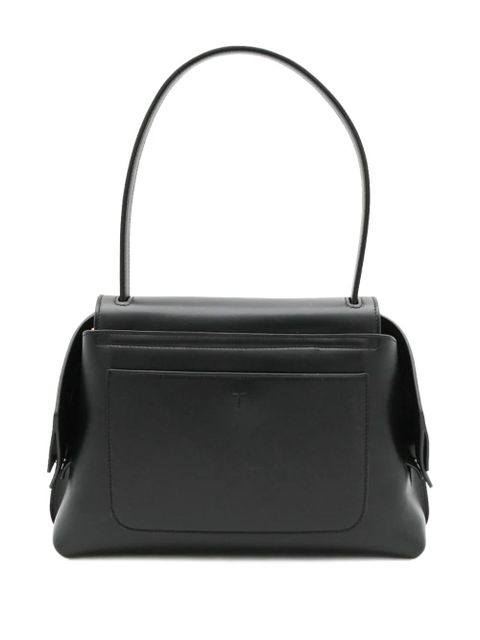 Tod's small Wave leather shoulder bag - Black