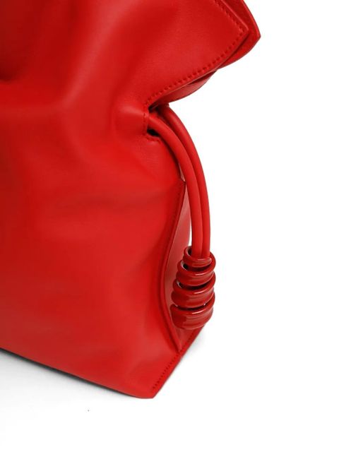 LOEWE medium Coil Flamenco clutch bag - Red