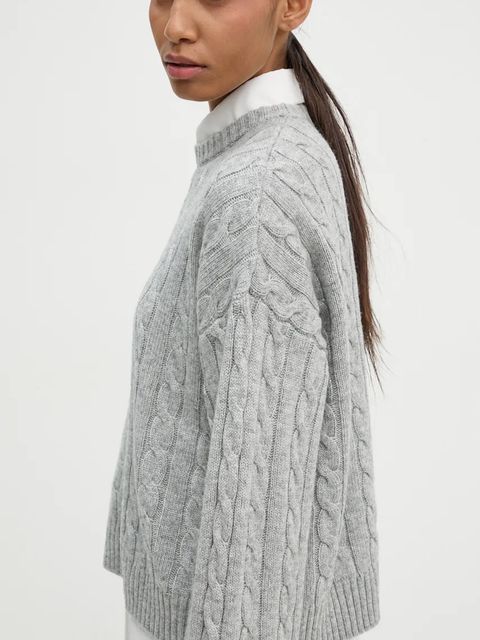 2NDDAY sweter z domieszką wełny Quito damski kolor szary 2245340456