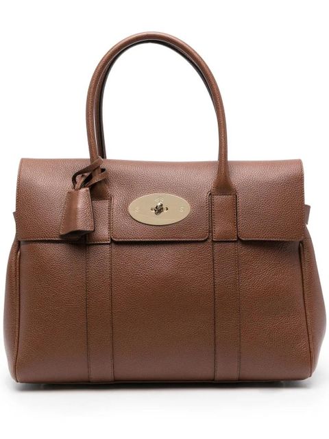 Mulberry twist-lock tote bag - Brown - zdjęcie produktu nr 1