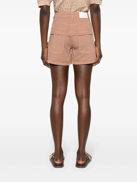 PINKO mid-rise cargo shorts - Brown