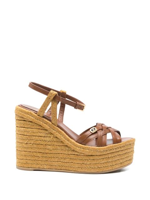 Valentino Garavani leather sandals - Brown - zdjęcie produktu nr 1