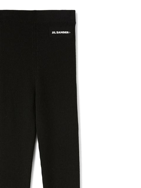 Jil Sander logo-print high-waist leggings - Black - zdjęcie produktu nr 2