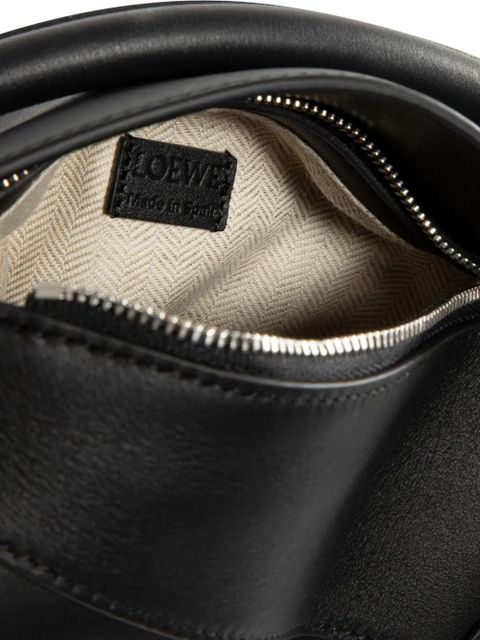 LOEWE puzzle mini bag - Black