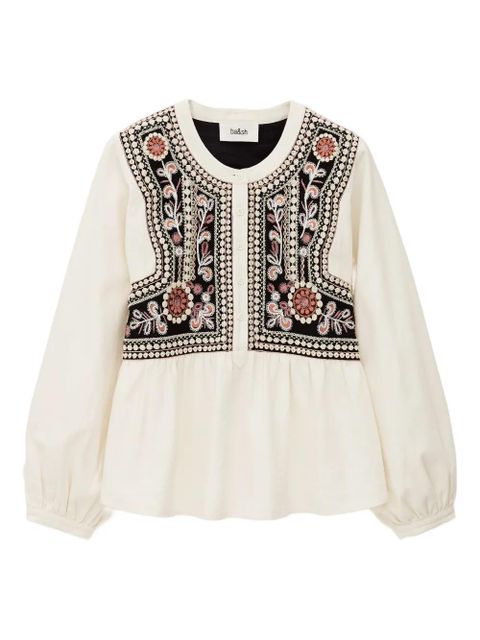 Ba&Sh Alec embroidered blouse - Neutrals - zdjęcie produktu nr 1