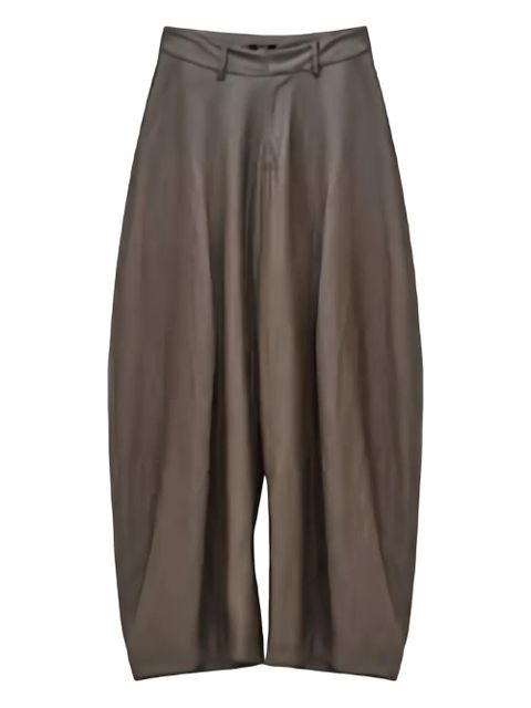 Eleh concealed-fastening trousers - Brown - zdjęcie produktu nr 1