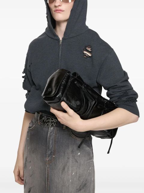 Acne Studios multi-pocket shoulder bag - Black - zdjęcie produktu nr 2