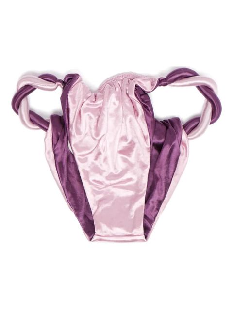 Isa Boulder Chunky Rope reversible bikini bottoms - Pink - zdjęcie produktu nr 1