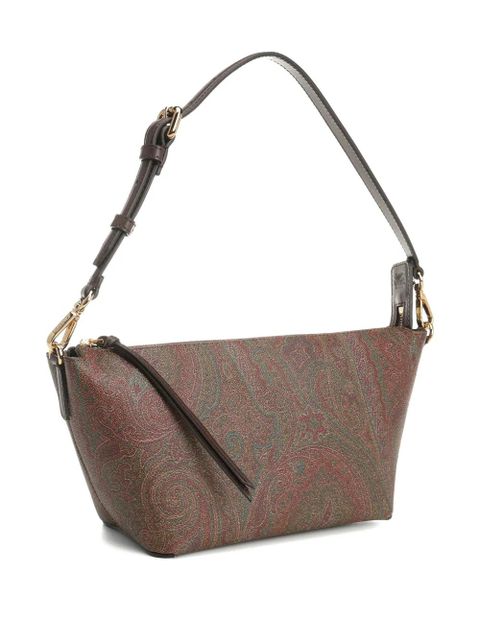 ETRO paisley-print shoulder bag - Brown