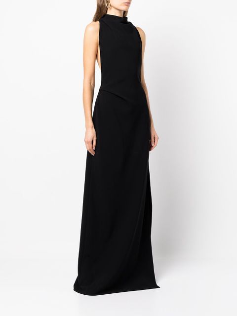 Proenza Schouler matte crepe backless dress - Black - zdjęcie produktu nr 2