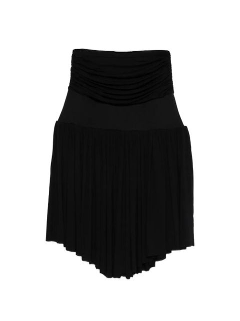 Gimaguas Carine ruched asymmetric skirt - Black - zdjęcie produktu nr 1