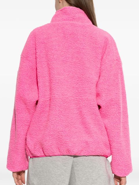 American Vintage zip-up fleece jacket - Pink