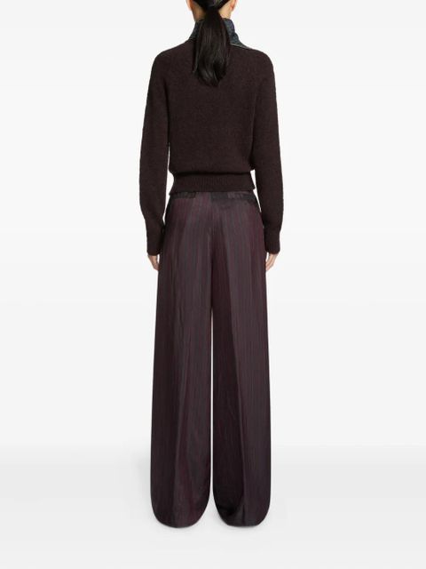 DRIES VAN NOTEN wool sweater - Brown