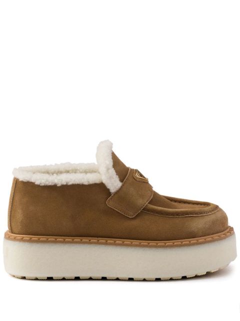 Prada Suede loafers - Brown - zdjęcie produktu nr 1