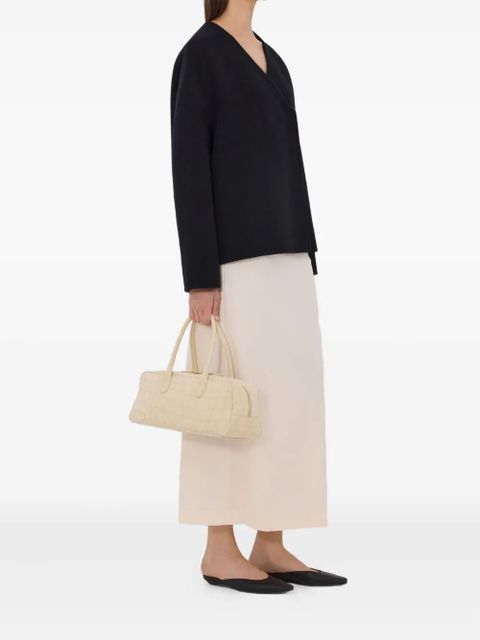 LouLou de Saison MAARA asymmetric collarless jacket - Black