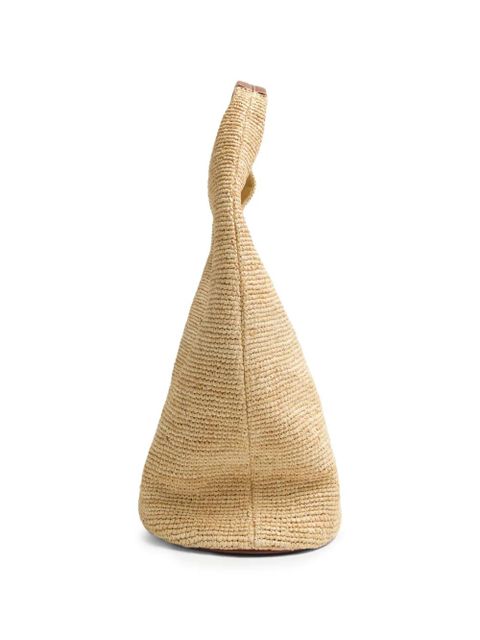 Simkhai Khai raffia tote bag - Neutrals