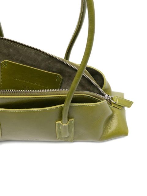 The Attico small La Passeggiata top-handle bag - Green