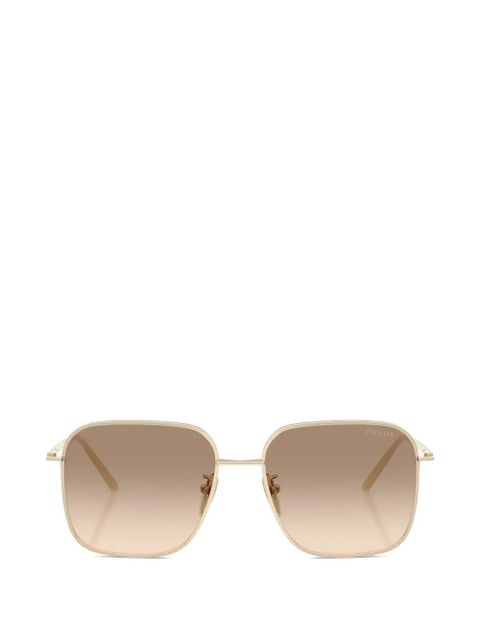 Prada Eyewear square-frame sunglasses - Gold - zdjęcie produktu nr 1