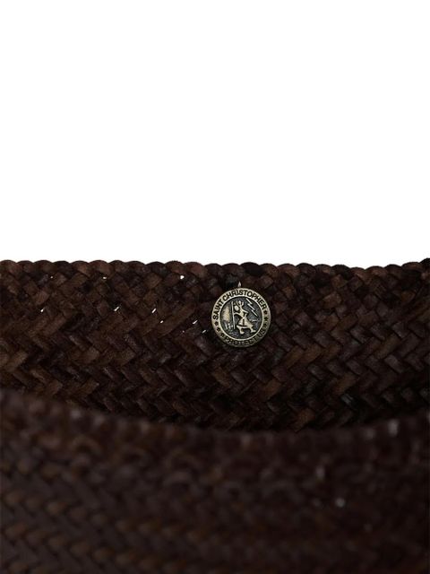 DRAGON DIFFUSION leather shoulder bag - Brown