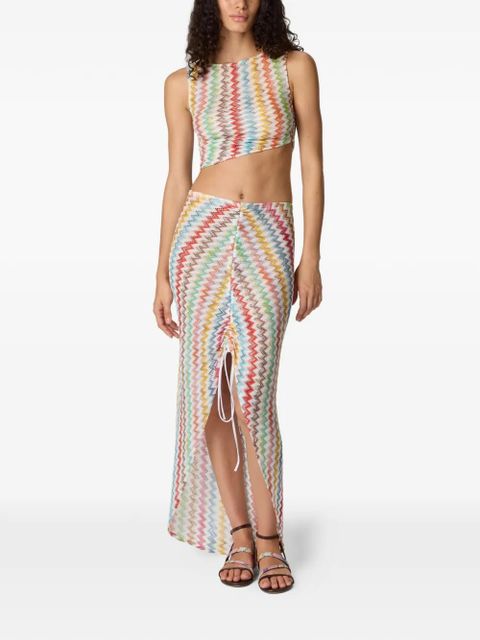 Missoni zig-zag top - White