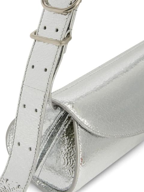 Jil Sander small Cannolo shoulder bag - Silver