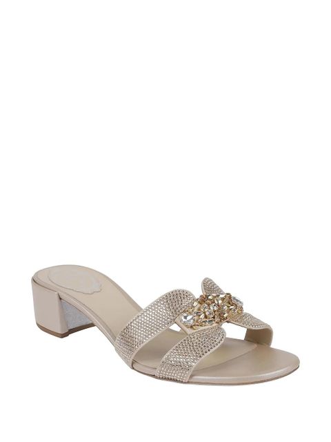 René Caovilla crystal-embellished sandals - Neutrals - zdjęcie produktu nr 2