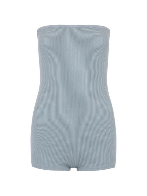Valentino Garavani ribbed knitted playsuit - Blue - zdjęcie produktu nr 1