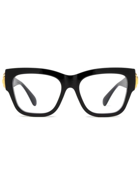 Gucci Eyewear geometric-frame glasses - Black - zdjęcie produktu nr 1
