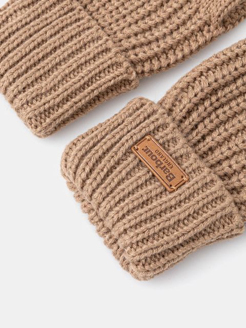 Barbour rękawiczki Saltburn damskie kolor brązowy LGL0132 - zdjęcie produktu nr 2