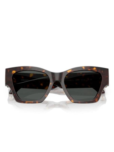 Versace Eyewear wayfarer-frame sunglasses - Brown