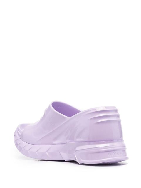 Givenchy wedge slip-on sandals - Purple