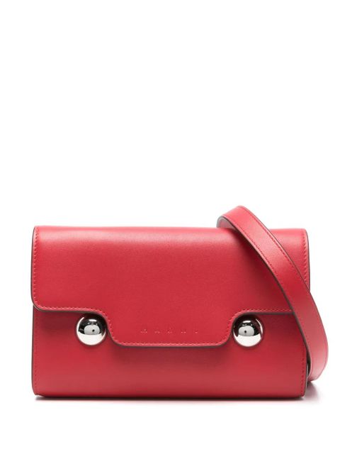 Marni Trunkaroo satchel - Red - zdjęcie produktu nr 1