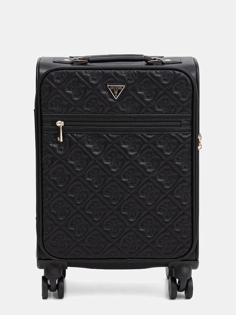 Guess walizka ADELASIA SMALL kolor czarny TWQL96 58983 - zdjęcie produktu nr 1