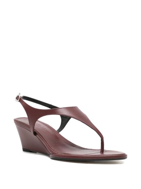 Aeyde Roose leather sandals - Red - zdjęcie produktu nr 2