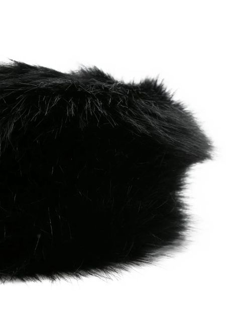 Ruslan Baginskiy faux-fur hat - Black - zdjęcie produktu nr 2
