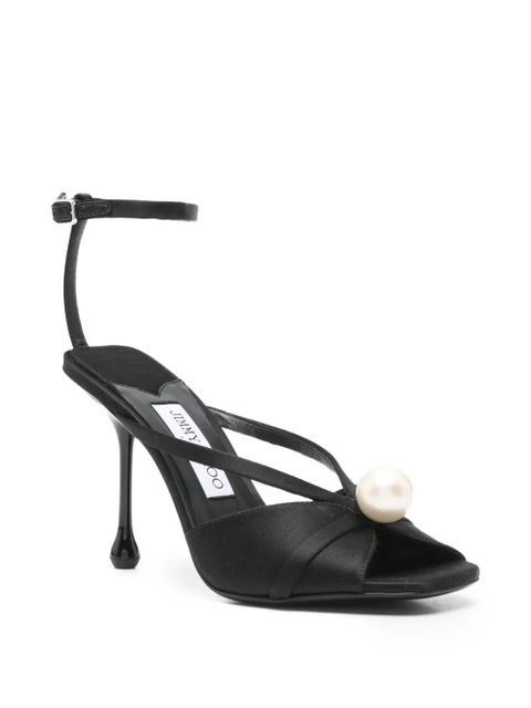 Jimmy Choo 100mm Siva sandals - Black - zdjęcie produktu nr 2