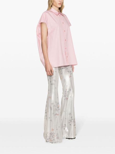 Marni sleeveless cotton shirt - Pink
