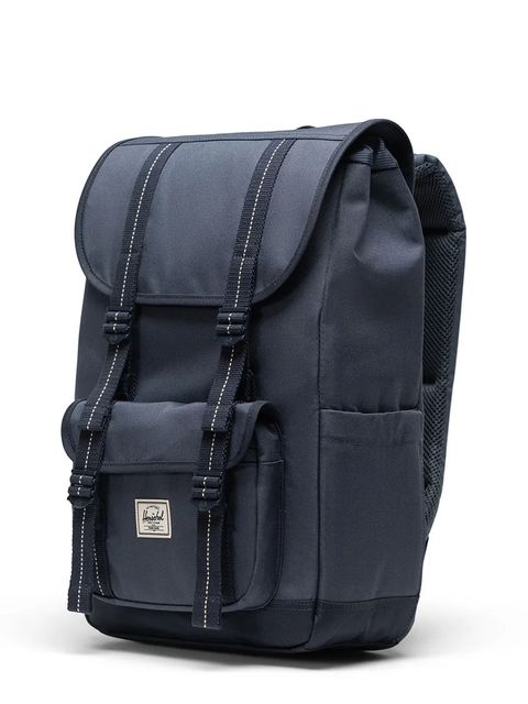Herschel plecak Little America™ Mid 21 L kolor granatowy duży gładki 11391-07081-OS