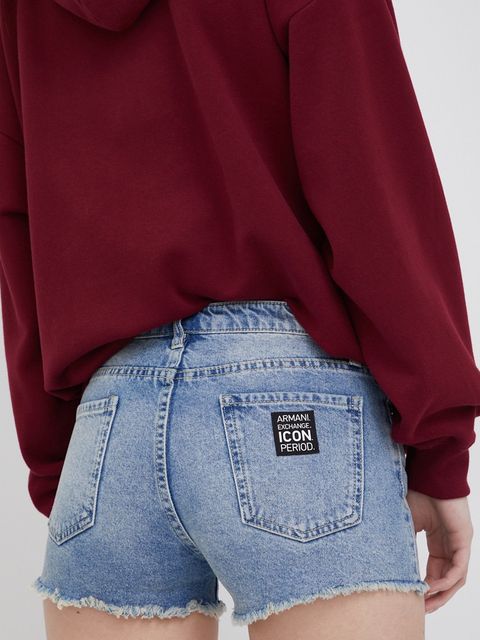 Armani Exchange szorty jeansowe 8NYJ59.Y2AAZ.NOS