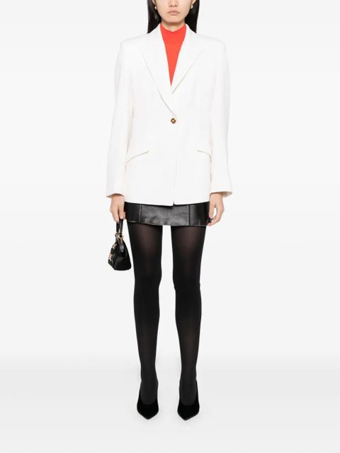 Versace wool single-breasted blazer - Neutrals - zdjęcie produktu nr 2