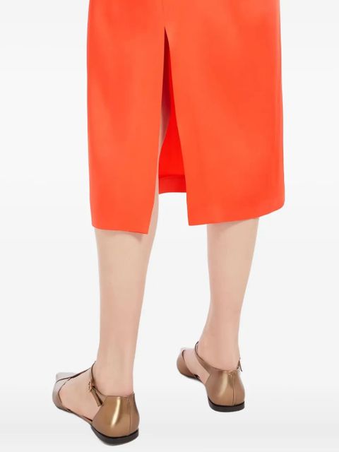 Max Mara one-shoulder midi dress - Orange - zdjęcie produktu nr 2