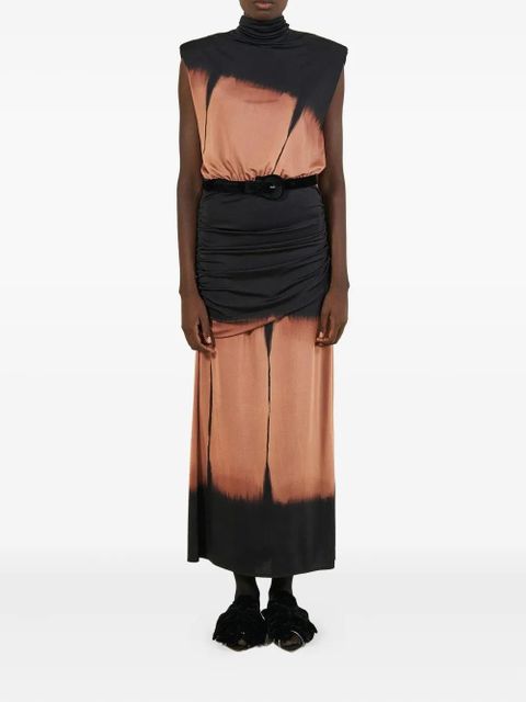 Johanna Ortiz Titual tie-dye maxi dress - Black