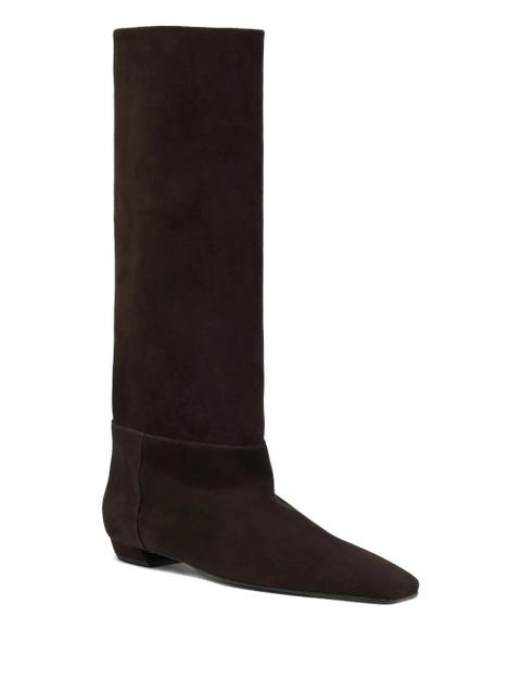 Proenza Schouler suede knee-high boots - Brown