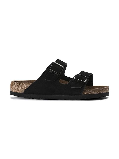 Birkenstock klapki zamszowe Arizona SFB - zdjęcie produktu nr 2