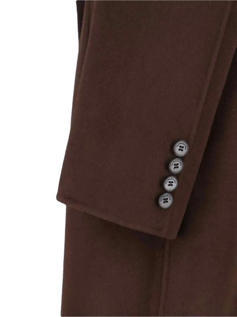 The Frankie Shop Gaia double-breasted coat - Brown