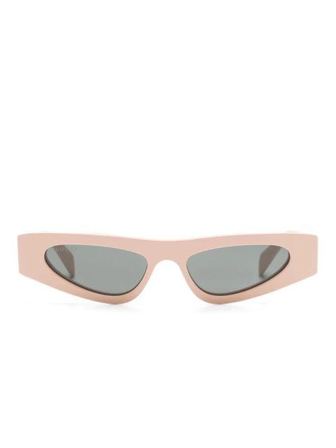 Gucci Eyewear cat-eye frame sunglasses - Pink - zdjęcie produktu nr 1